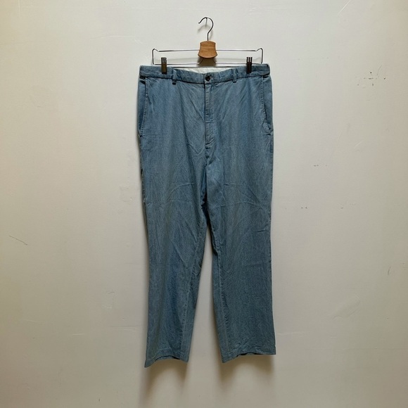 Vintage Haggar Chambray Pants - Picture 1 of 7